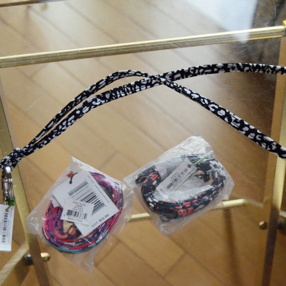 Lot of 3 Vera Bradley Lanyards